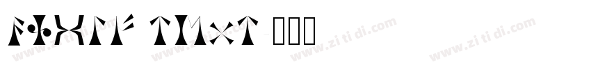 Anglo Text字体转换